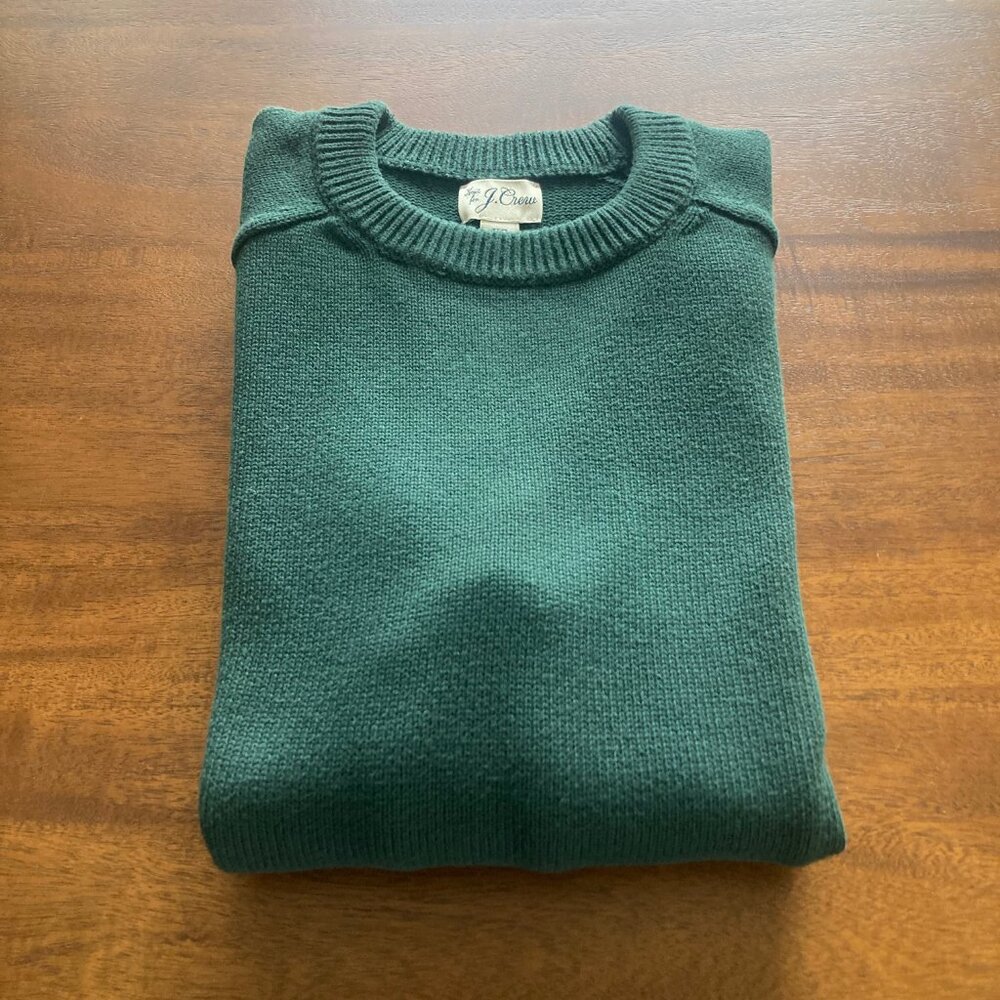 J. Crew Heritage Cotton Crewneck Sweater